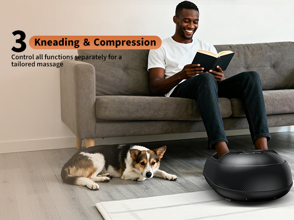 shiatsu foot massager with heat