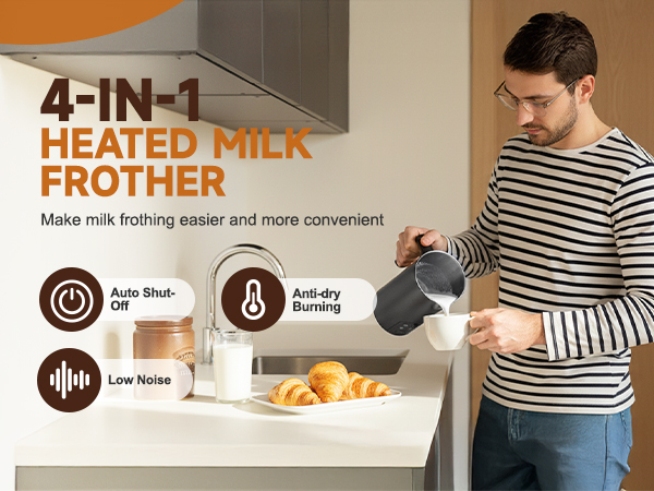 milk warmer and frother heated milk frother milk heater and frother milk frother steamer