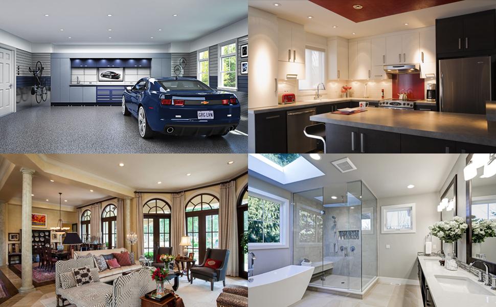 led recessed lighting 6 inch