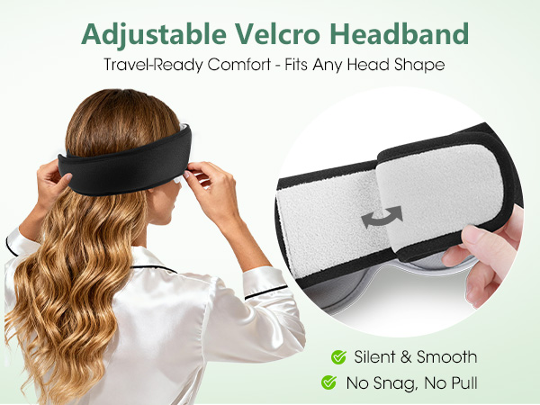 sleep mask with bluetooth headphones