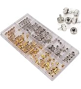 YUYTE Watch Crown Parts Assorted, Watch Crown Parts Replacement, Watch Steel Water-proof Assorted...