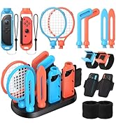 [Switch 1/2 Compatible] FASTSNAIL Sports Accessories Bundle for Nintendo Switch 2/Switch 1/OLED f...