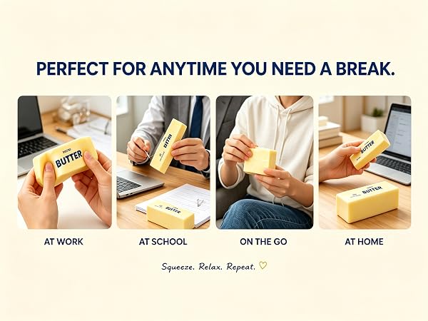 butter squishy stick toy