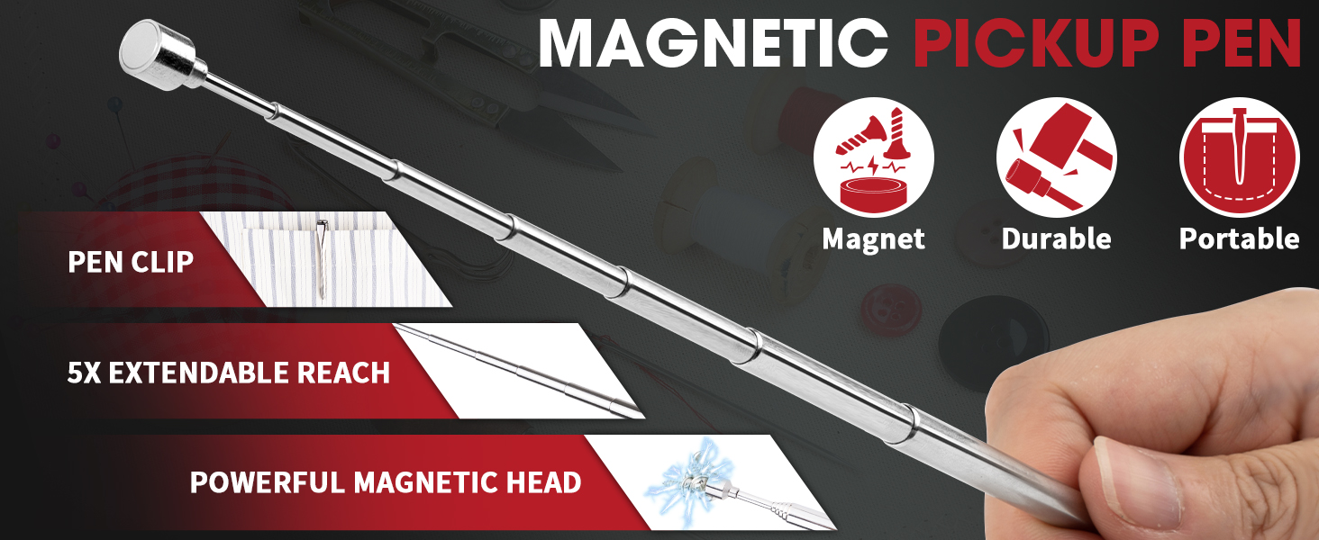 inspection mirror magnetic pickup tool telescoping magnetic pickup tool magnet stick