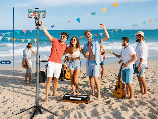 iphone selfie stick tripod with remote