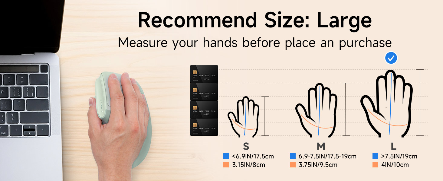 ergonomic mouse wireless