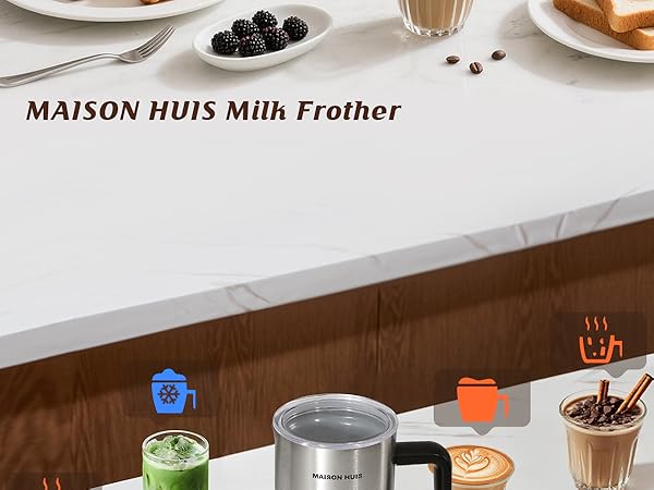 milk frother steamer