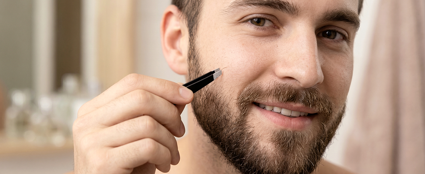 tweezers, women facial hair, eyebrow tweezers, precision tweezers, ingrown hair tweezers,