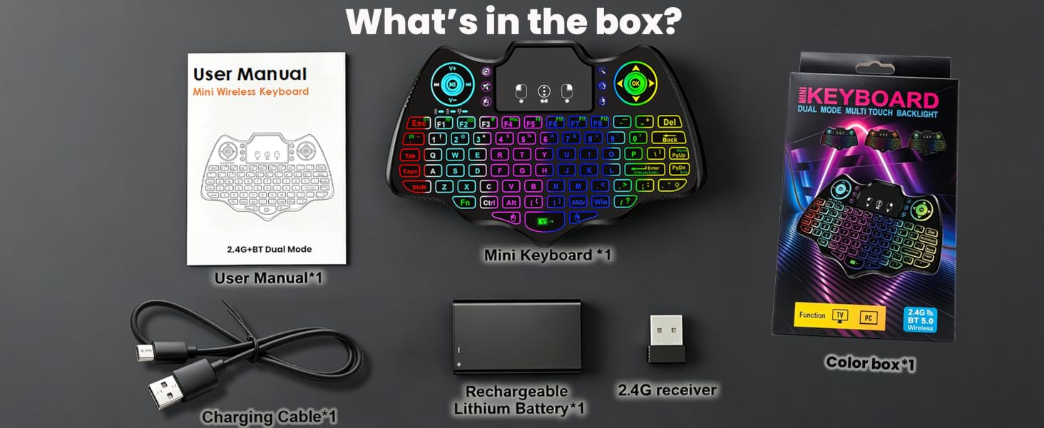 what&amp;#39;s in the box?