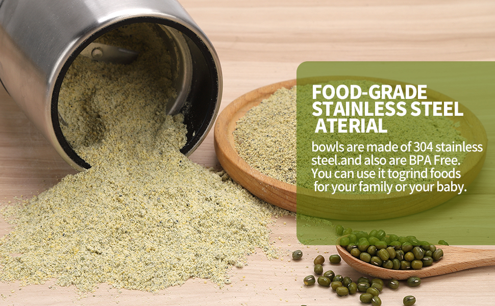 FOOD-GRADESTAINLESS STEELATERIAL