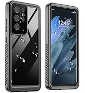zapica Designed for Waterproof Samsung Galaxy S21 Ultra Case, Built-in Camera &amp; Screen Protector ...