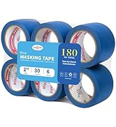 WINSUFIRE Colored Masking Tape, Colored Painters Tape for Arts and Crafts, Spray Painting, Maskin...