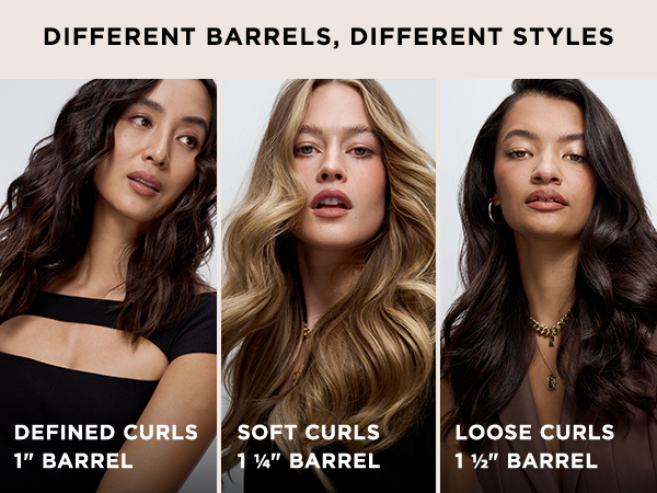 Different barrels, different styles.