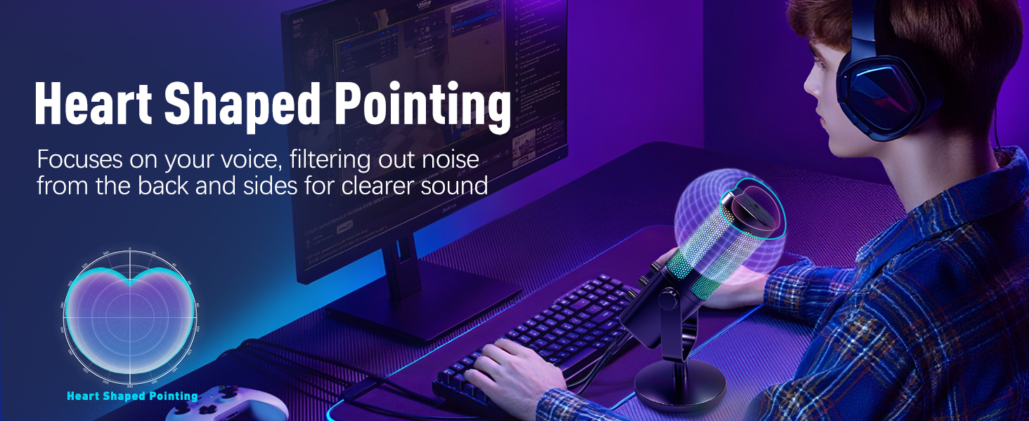 RGB Gaming Microphone 