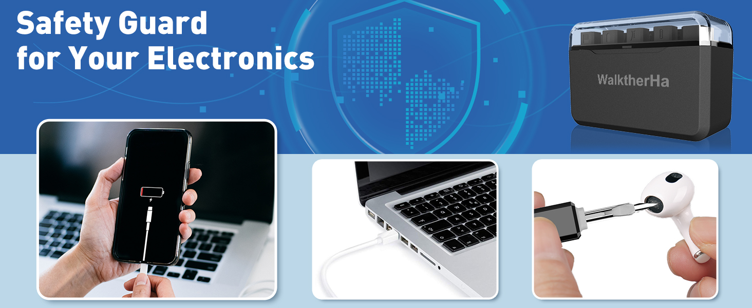 safety iphone port cleaner