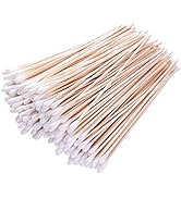 6" Long Cotton Swabs 500pcs for Makeup, Gun Cleaning or Pets Care