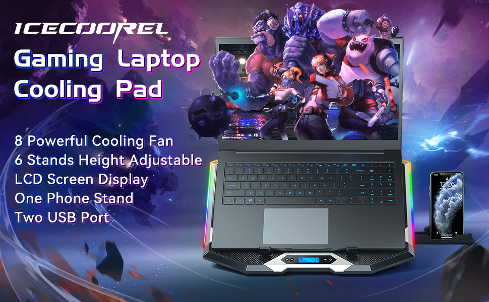 Gaming Laptop Cooling pad