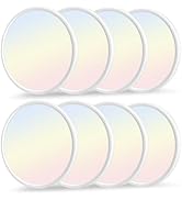 hunhun 8 Pack 3200lm LED Flush Mount Ceiling Light 28W 12 Inch 5CCT Adjustable Super Slim 0.87 in...