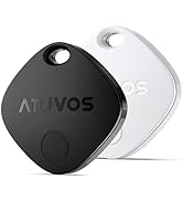 ATUVOS Air Tags-2 Pack (Black &amp; White)