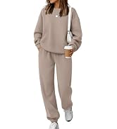 AUTOMET Womens 2 Piece Sweatsuits Fall Outfits Matching Lounge Sets | Airport Travel Outfits, Fal...