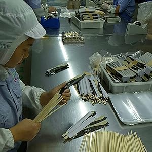 Albino monkey Production from our Factory Bamboo Wood Chopstick