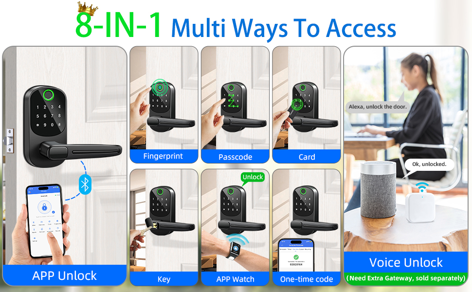 keyless entry door lock