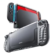 Mumba Dockable Case for Nintendo Switch 2, [Clear Case] [One-piece] Lightweight Protective Shell ...