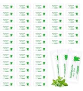 Xuezoioy 100 Pack Travel Size Toothpaste Bulk, 0.105 oz Individually Wrapped Disposable Mini Toot...