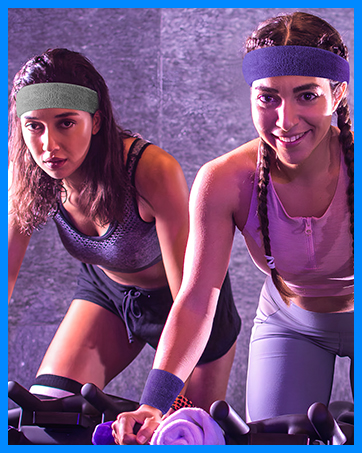 Dynamic bicycles sweat bands