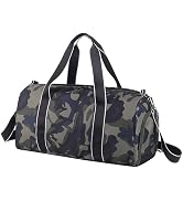 mezhsa Kids Overnight Duffle Bag Girls Boys Sports Gym Bag with Shoe Compartment Wet Pocket Camou...