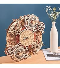 ROBOTIME 3D Wooden Puzzles for Adults-Cuckoo Clock Wooden Models for Adults to Build-435 Piece Model...