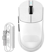 ATTCK Shark X8Plus 55g Superlight Wireless Gaming Mouse with 40K DPI,PAW 3395PRO Sensor, Broadcom...