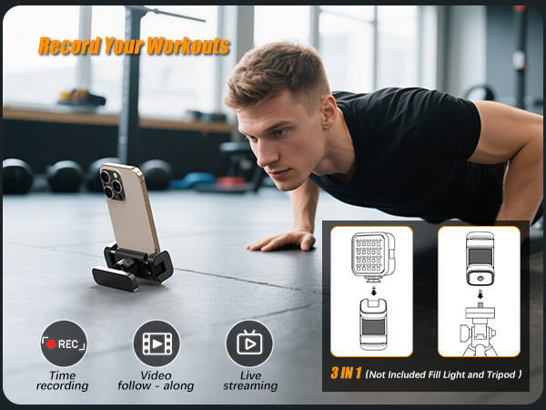 Gym Magnetic Phone Holder