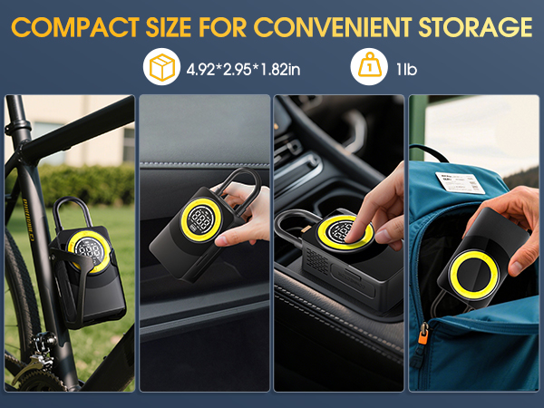 Cordless tire inflator