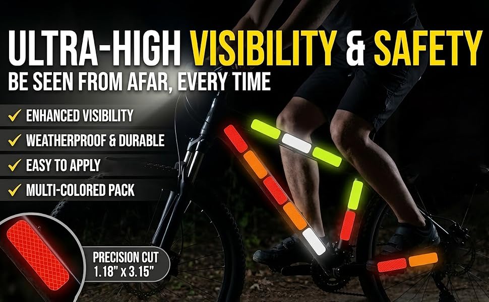 Reflective Safety Tape Stickers