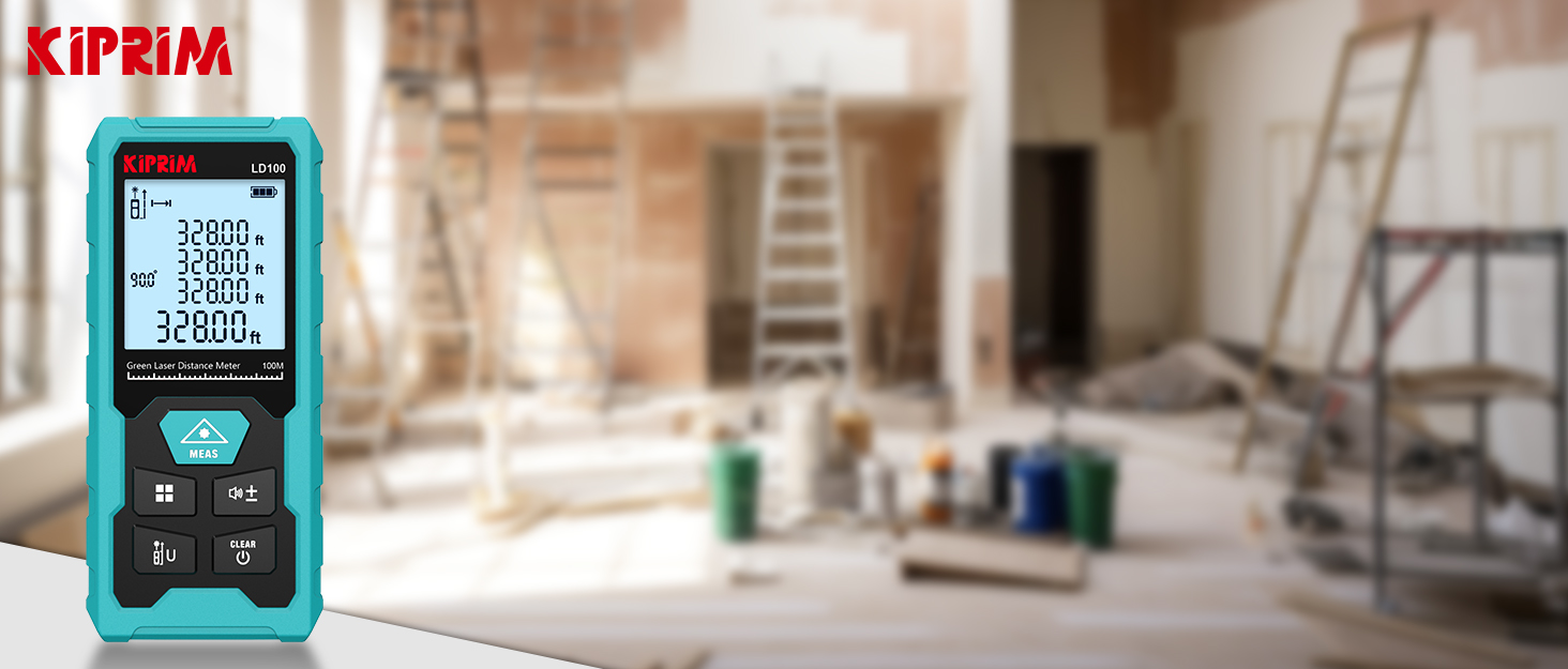 Green laser distance meter