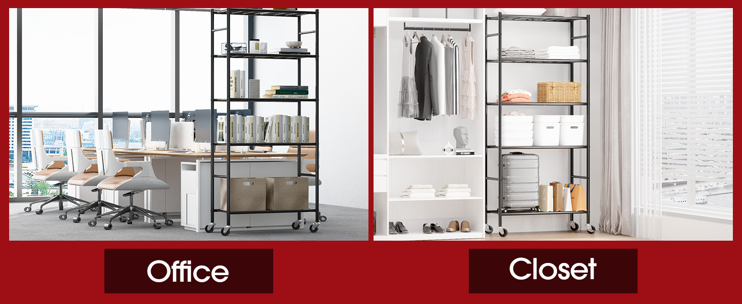 closet organizers and storage