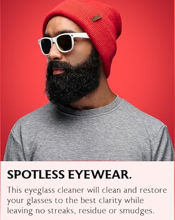 glasses cleaner spray and cloth eye glass cleaner spray bottle travel eyeglass cleaner