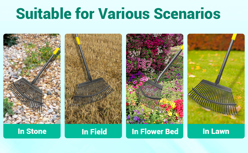 Garden Rake for Leaves