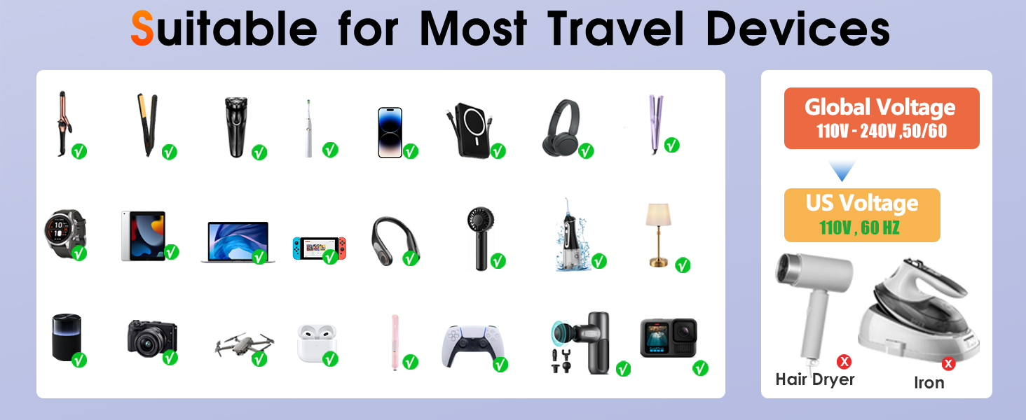 travel voltage converter