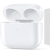 Wireless Charging Case Compatible with AirPods 3, Charger Case Replacement for AirPods 3rd Gen, w...