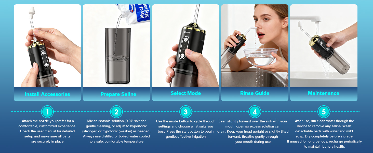 Electric Nasal Irrigation System
