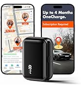 FASGAIN GPS Tracker for Vehicles, Assets Car Tracker Device with App,Up to 4 Months Batter, Magne...