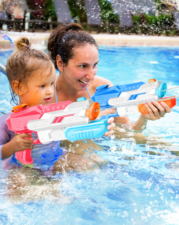 6 PACK WATER GUNS FOR KIDS AGES 3 4 5 6 7 8 9 10 11 12