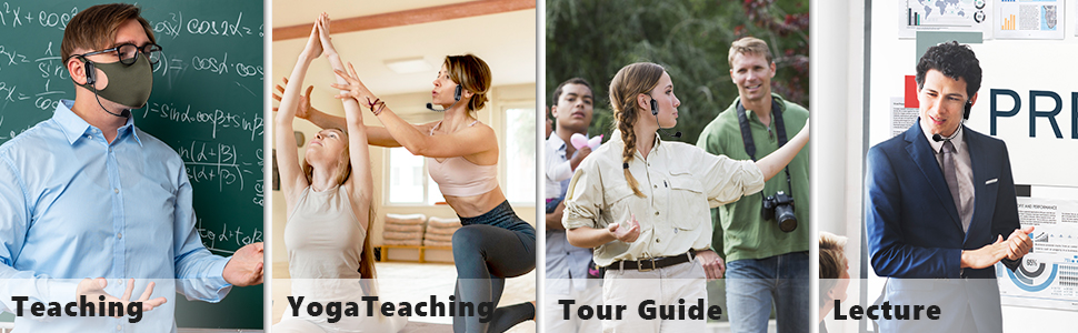 wireless microphone headset