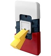 Game Room Light Switch Cover, 1 Toggles Animation Wall Plate, Electricity Lightning Thunder Desig...