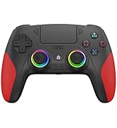 IWGAME Wireless Controller for PS-5/PC, Hall Effect Joysticks &amp; Triggers Gaming Controller with P...