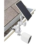 ALERTCAM 2-in-1 Weatherproof Gutter Mount for Arlo Solar Panel and Arlo Pro/Arlo Pro 2/Arlo Pro 3...
