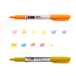 neon and meallic tip