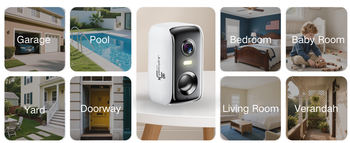 security camera wireless outdoor/indoor